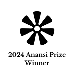 Anansi Prize logo for 2024 winner