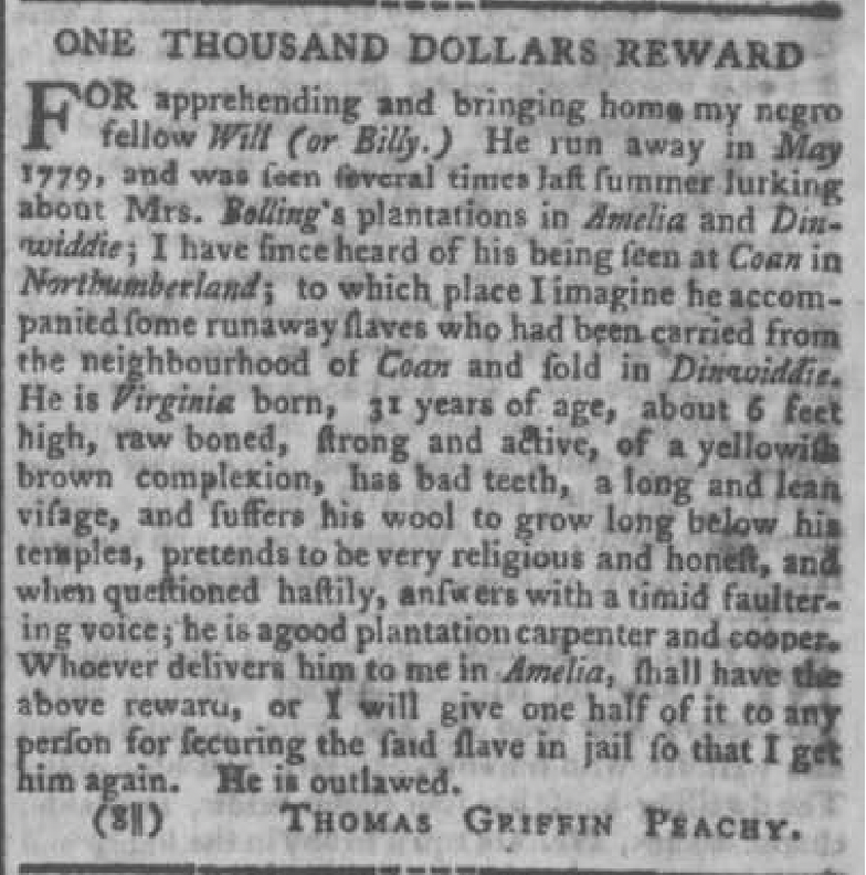 You are currently viewing Will (August 1780)