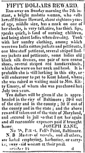 You are currently viewing Sidney Howard (October 1810)